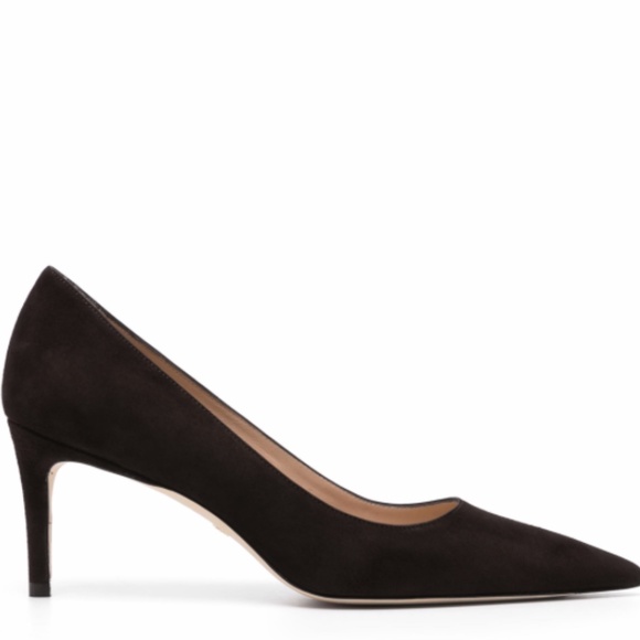 Stuart Weitzman Stuart 75mm suede pumps - Picture 3 of 10